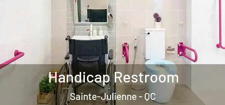 Handicap Restroom Sainte-Julienne - QC
